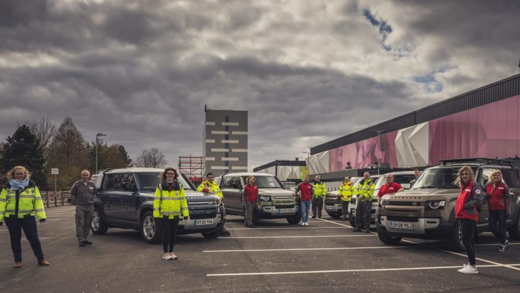 Jaguar Land Rover se pone la camiseta para apoyar ante el coronavirus.