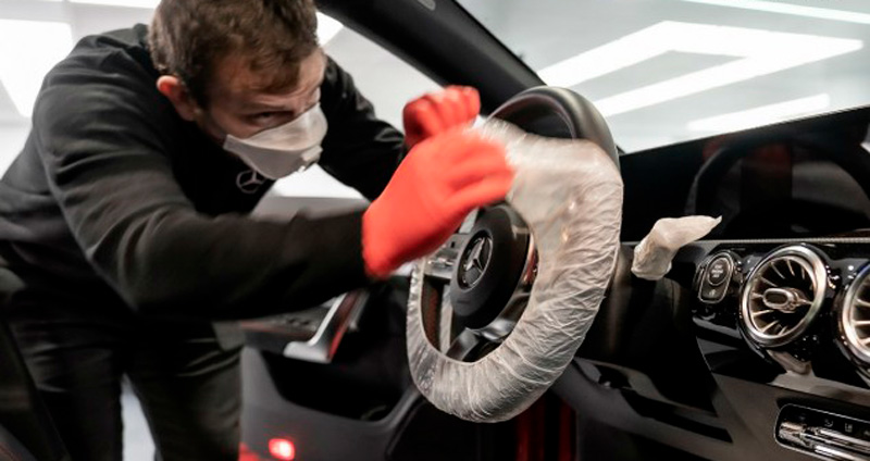 Así combatirá Mercedes-Benz la Covid-19 en sus concesionarios y talleres