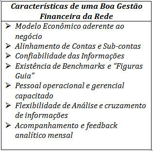 Passos firmes na gestão financeira da rede