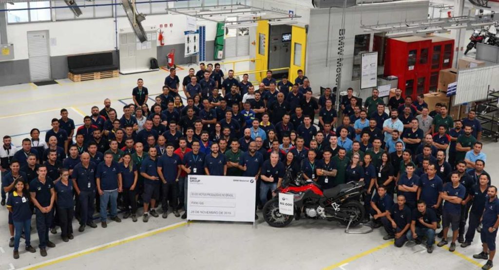 BMW chega a 60 mil motos montadas no Brasil