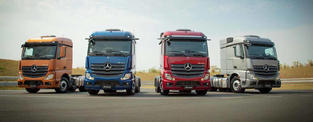 Mercedes-Benz lança plano de consórcio misto para Actros