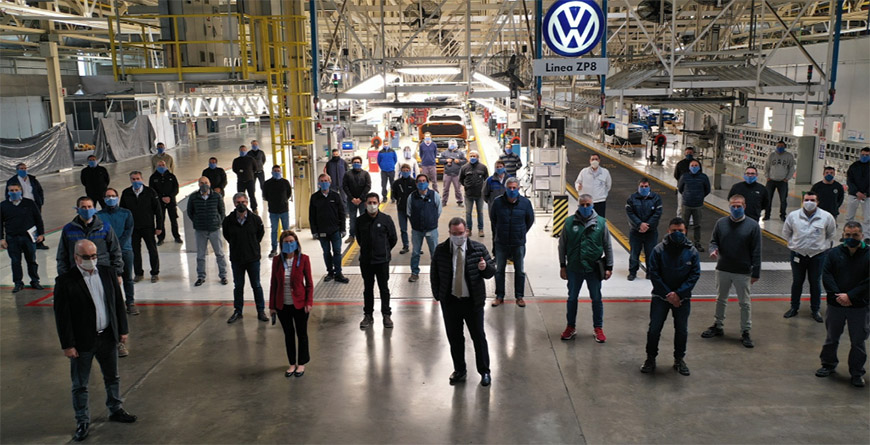Volkswagen retoma produção na Argentina e no Paraná