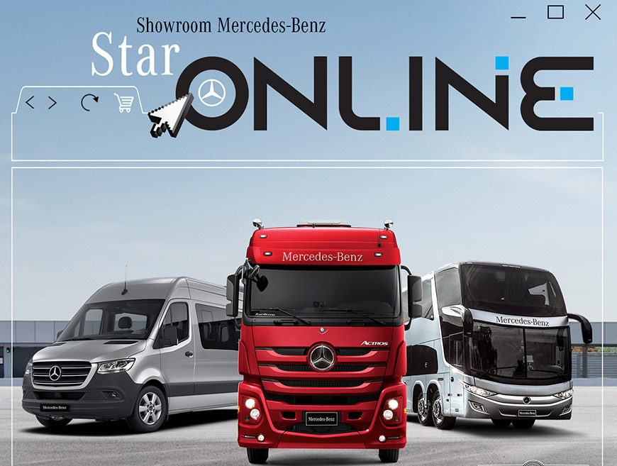 Mercedes-Benz lança sala virtual de negócios