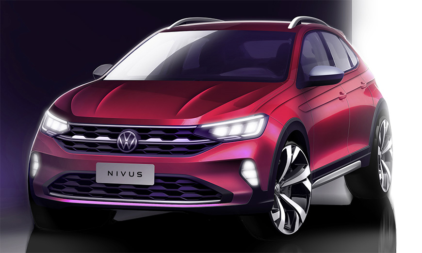 Volkswagen faz lançamento global do Nivus no Brasil