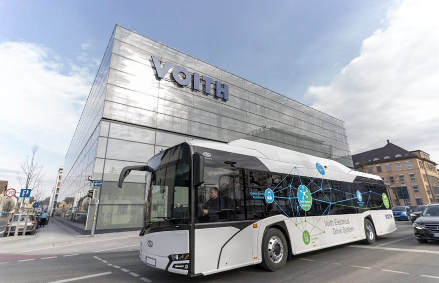 Voith e Orten criam parceria para converter caminhões e ônibus à eletricidade