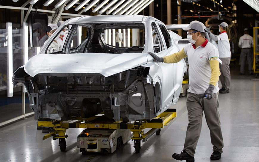 Nissan prevê crescer acima da média do mercado em 2021