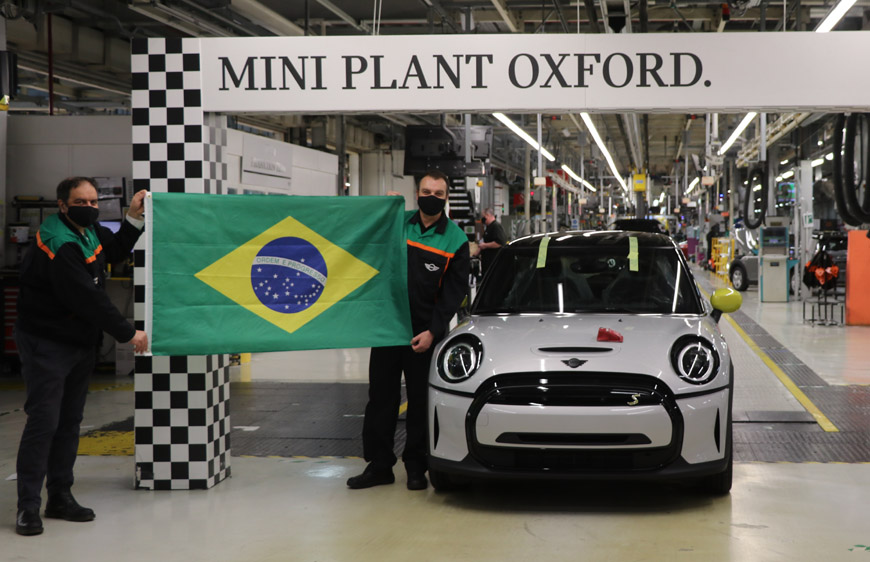 Mini inicia produção do modelo elétrico que será vendido no Brasil